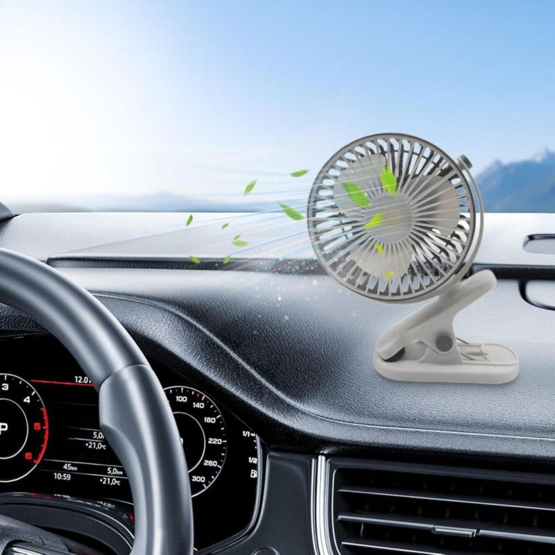 Ventilador pequeño con clip