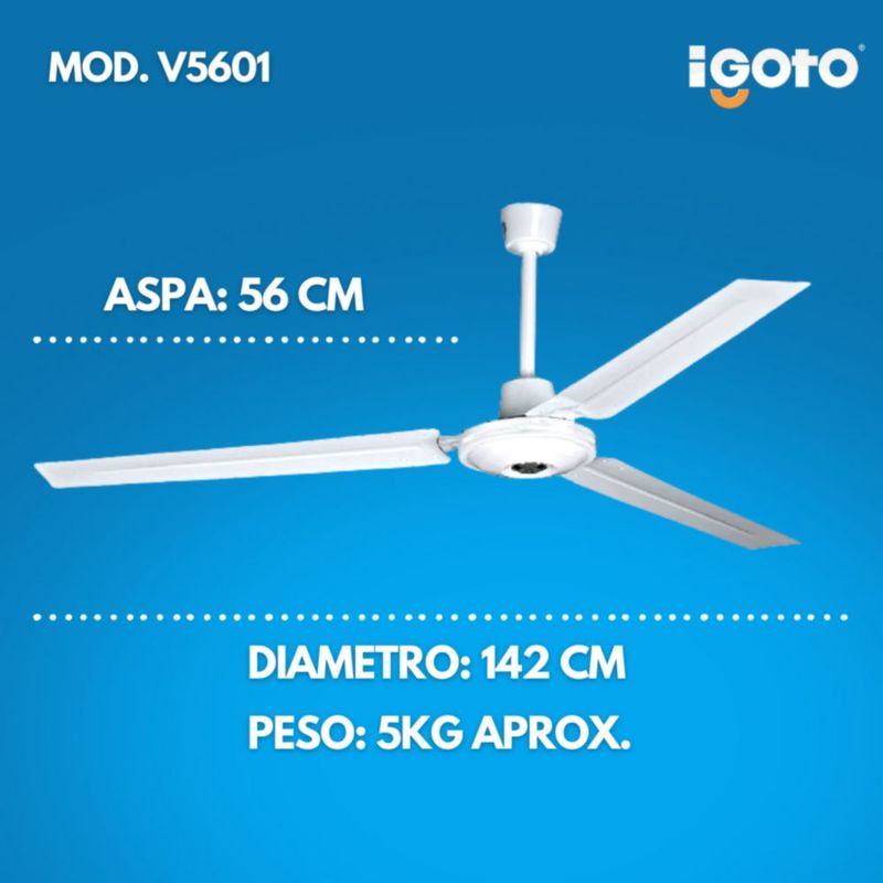 3 ventiladores Industriales