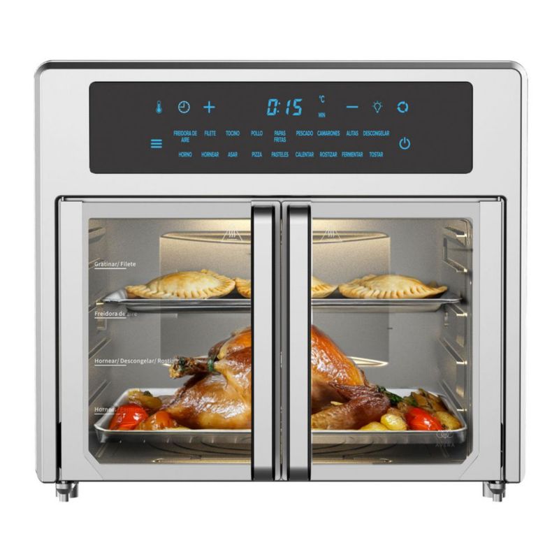 Horno Freidora de Aire Avera HPF01 Puertas Francesas Multifunción