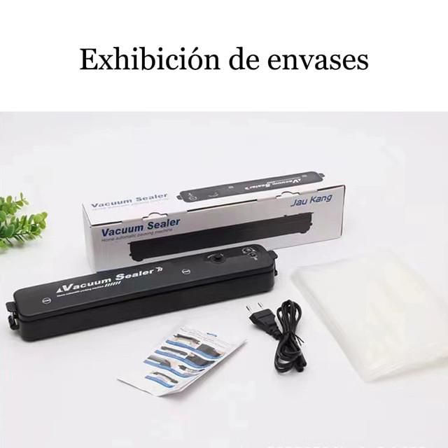 Pequeña máquina de sellado al vacío doméstica máquina de conservación automática máquina de sellado y embalaje de alimentos de cocina fábrica