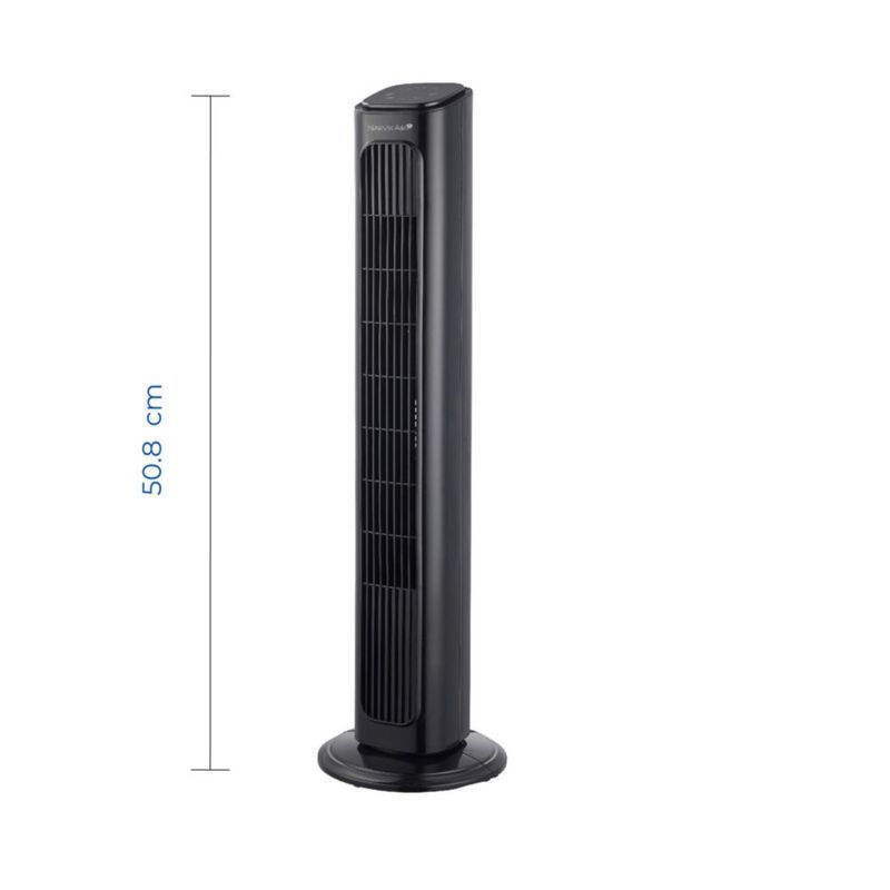 Narvik Ventilador de Torre 32" Silencioso de 40W con Control Remoto y Panel Touch, Modelo NA5032