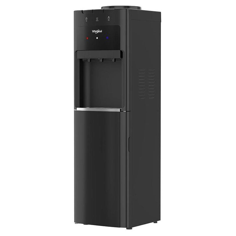 Despachador de Agua Whirlpool con Refrigerador Inferior Negro