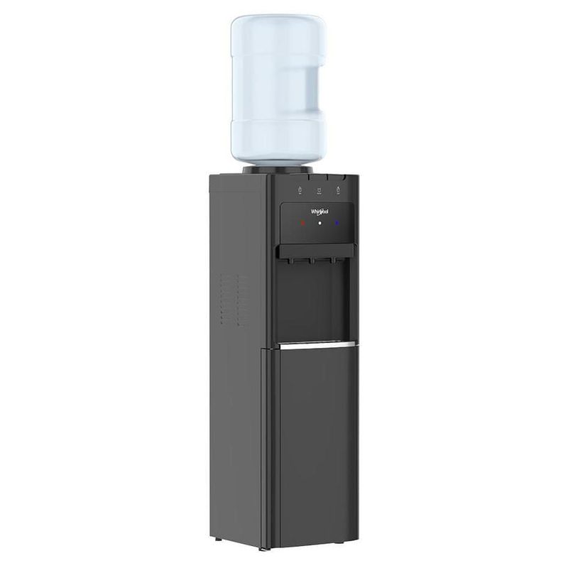 Despachador de Agua Whirlpool con Refrigerador Inferior Negro