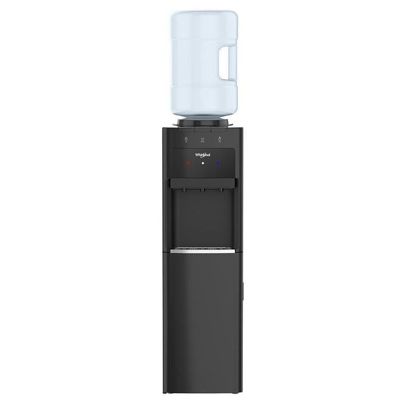 Despachador de Agua Whirlpool con Refrigerador Inferior Negro