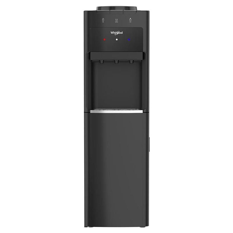 Despachador de Agua Whirlpool con Refrigerador Inferior Negro