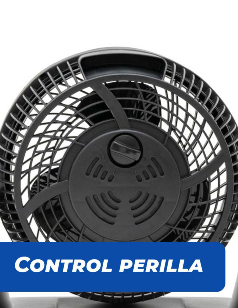 Narvik Ventilador de 9" 2 en 1: Piso y Pared 33W Silencioso con Aspas Plásticas, Modelo NA2009