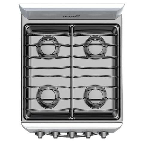 Estufa Al Piso Gas Acros 4 Quemadores Acero Inoxidable