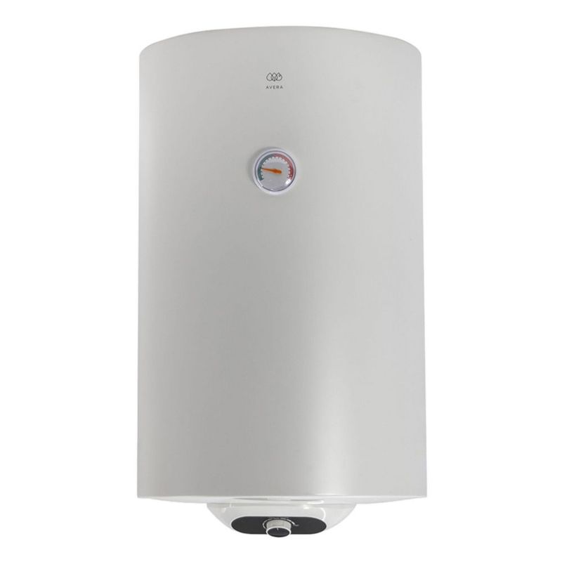 Boiler de depósito 50 Litros Calentador de agua eléctrico 1.5 Servicios Hasta 75°C 127V Avera C50LE