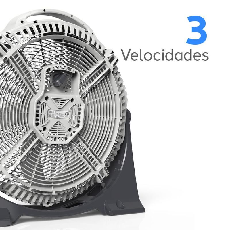 Navia Ventilador 2 en 1, Instalción en Pared y Piso de 20 Pulgadas, Potente