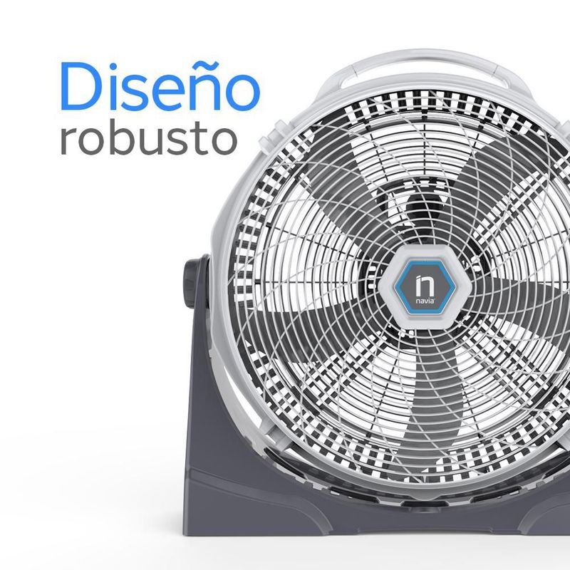 Navia Ventilador 2 en 1, Instalción en Pared y Piso de 20 Pulgadas, Potente