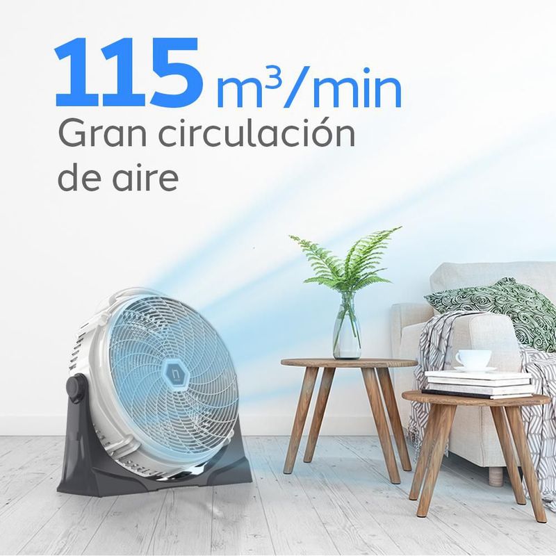 Navia Ventilador 2 en 1, Instalción en Pared y Piso de 20 Pulgadas, Potente