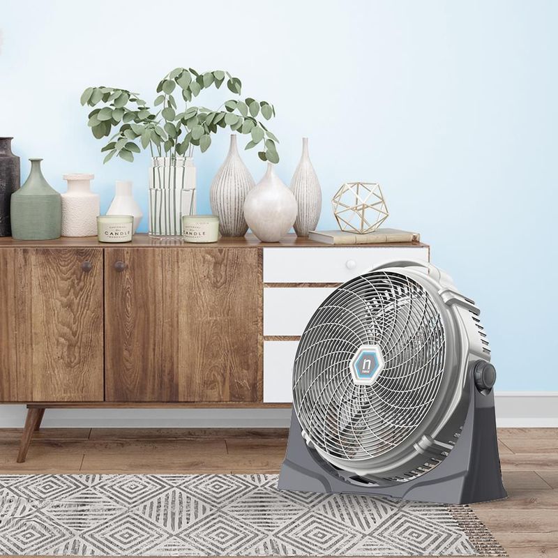 Navia Ventilador 2 en 1, Instalción en Pared y Piso de 20 Pulgadas, Potente