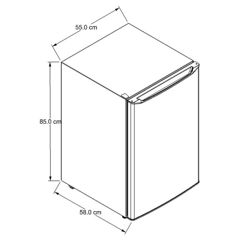 Refrigerador Compacto 4.5 p Blanco WUC2205Q Whirlpool