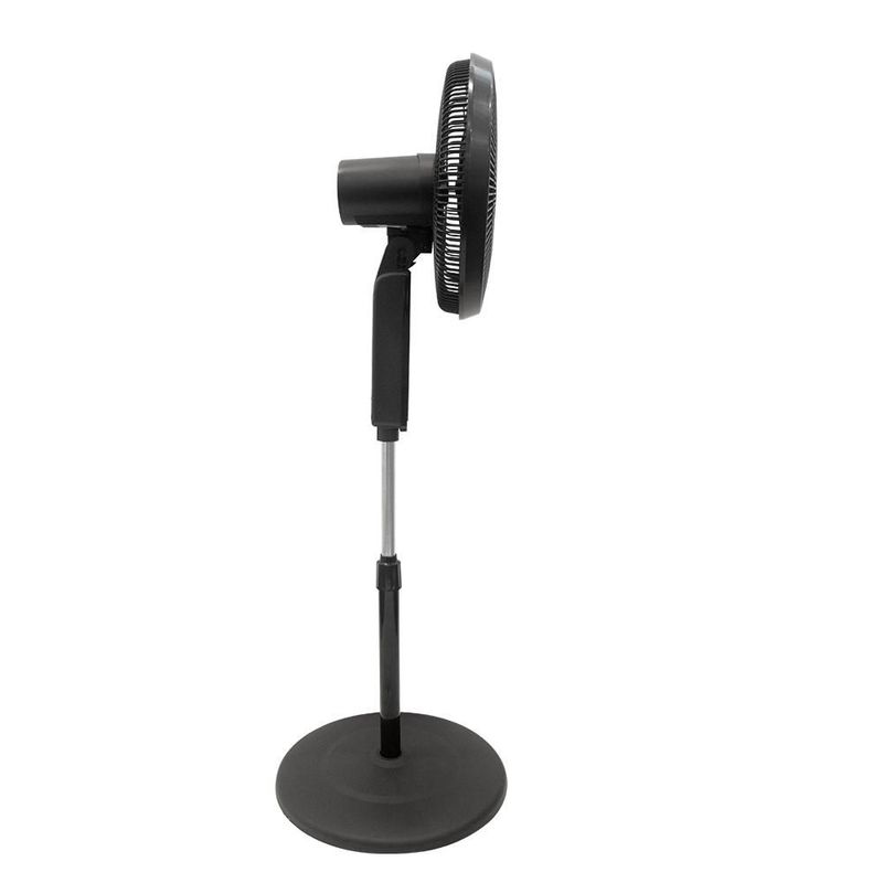 Ventilador de pedestal 16 pulgadas Dace con control remoto 7 aspas VPMX1601NR