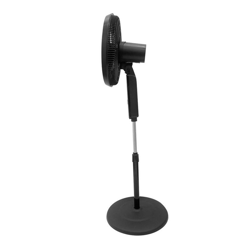 Ventilador de pedestal 16 pulgadas Dace con control remoto 7 aspas VPMX1601NR