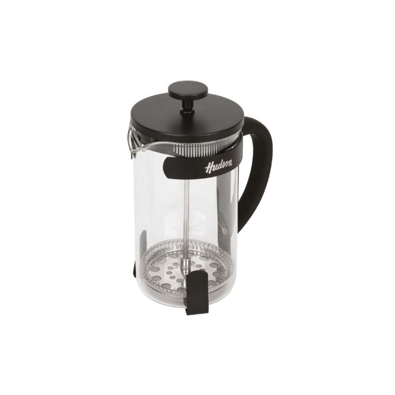 Cafetera Vidrio Acero Inoxidable Prensa Francesa 800ml Negra