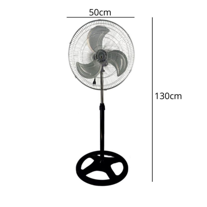 Kit de 4 Ventiladores de Pedestal 3 en 1 Techo Base Piso