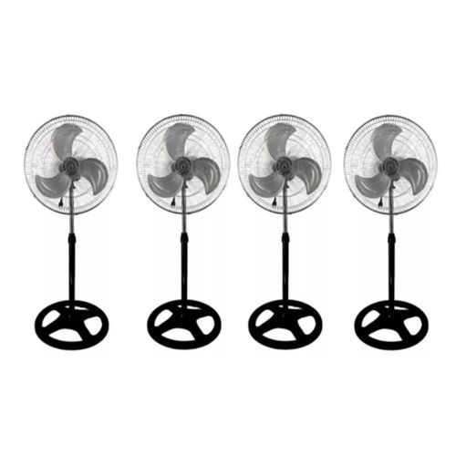 Kit de 4 Ventiladores de Pedestal 3 en 1 Techo Base Piso