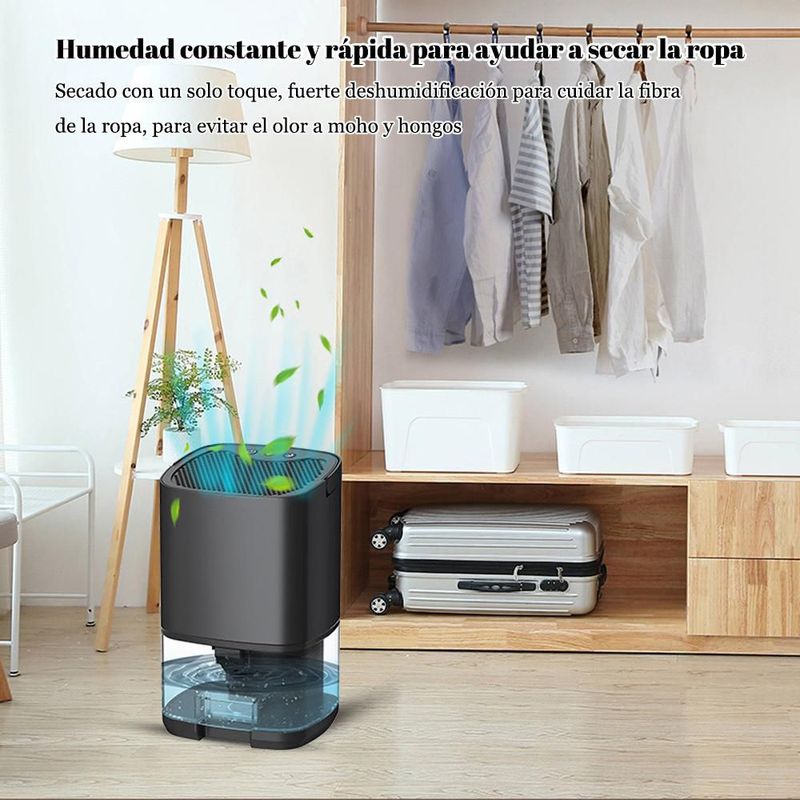 Deshumidificador, hogar, dormitorio, silencioso, deshumidificador pequeño, mini. blanco