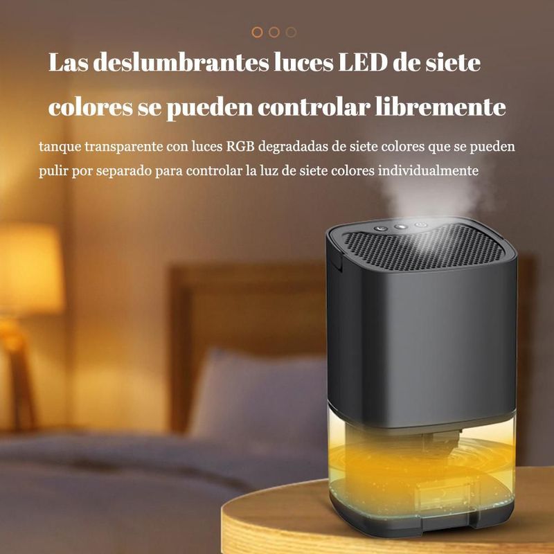 Deshumidificador, hogar, dormitorio, silencioso, deshumidificador pequeño, mini. blanco