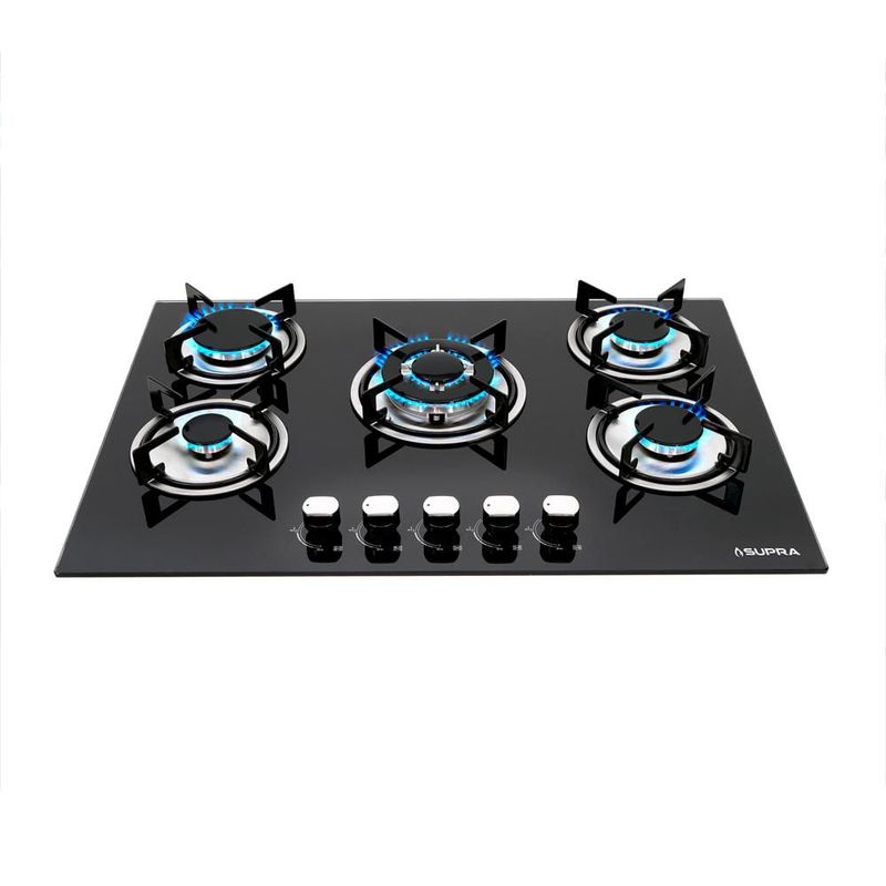 Combo ROTWAND parrilla BRIONI de 76cm y Campana de 76cm CC-76 BLACK