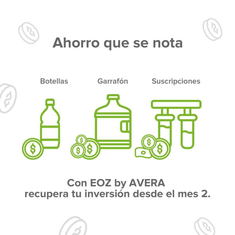 Filtro Purificador de agua para grifo AVERA EOZ01