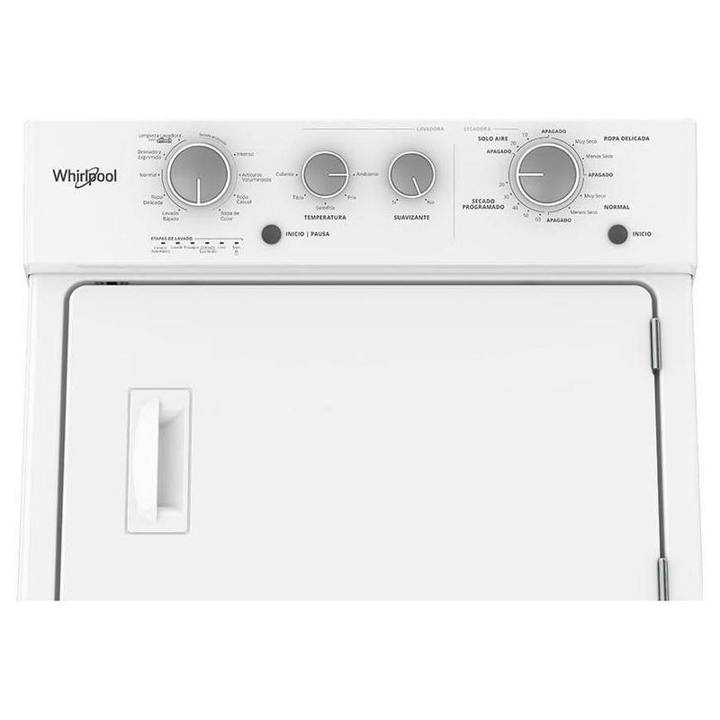 Centro de lavado Eléctrico 20 kg Alta Eficiencia Blanco