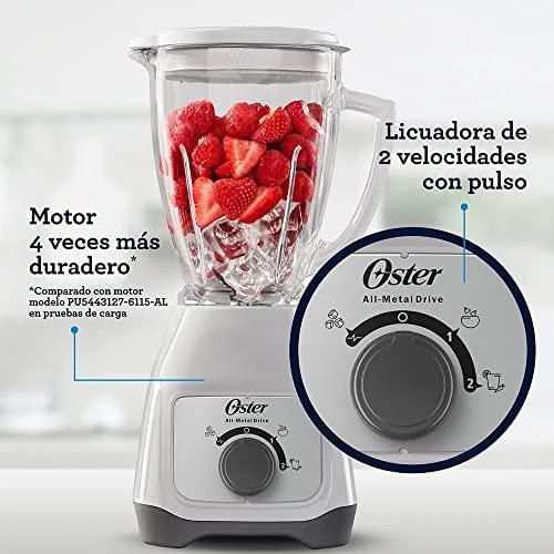 Licuadora Kaliman Vaso de Vidrio Color R