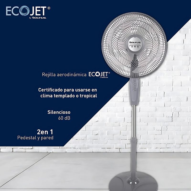 Ventilador Taurus 3 en 1 Boreal 16" pulgadas 3 Velocidades