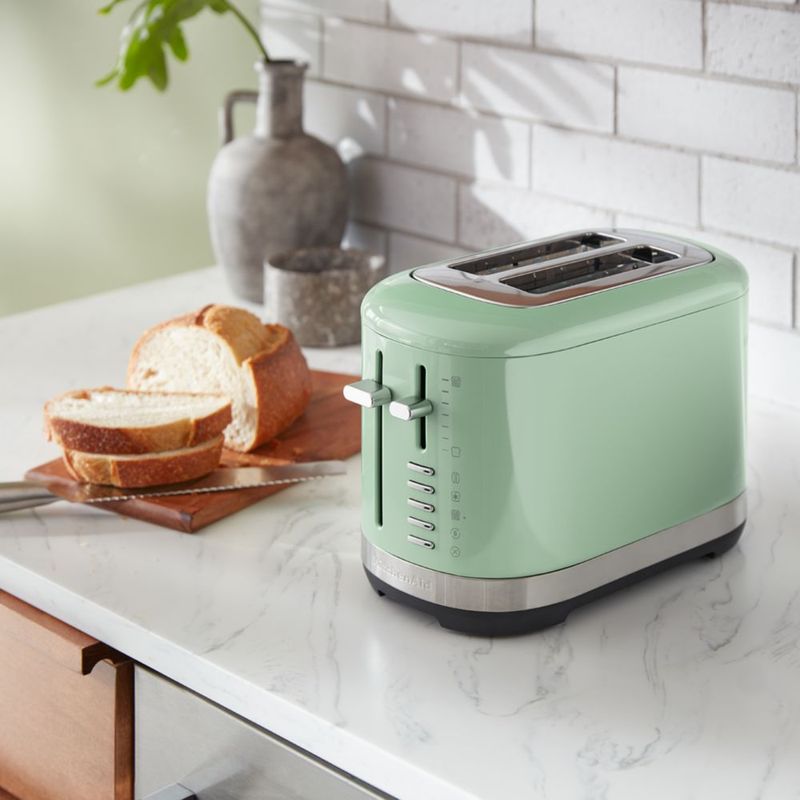 Tostadora de 2 rebanadas KitchenAid KMT2109PT Pistachio