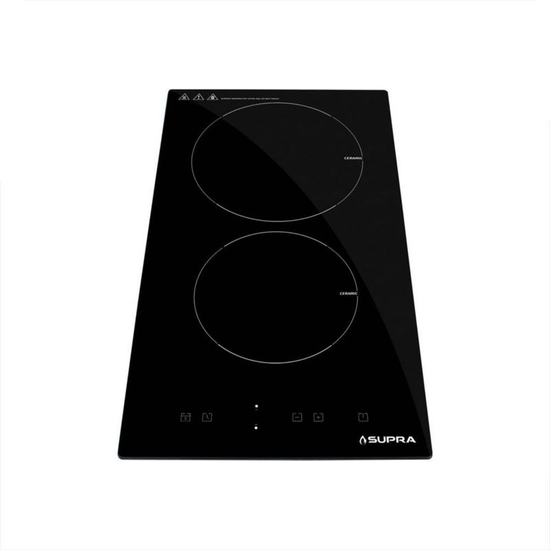 Parrilla de Vitrocerámica de 2 Quemadores VITRO2