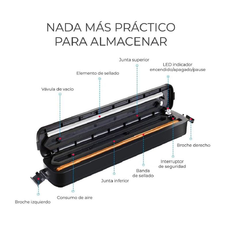 Selladora De Alimentos Al Vacio