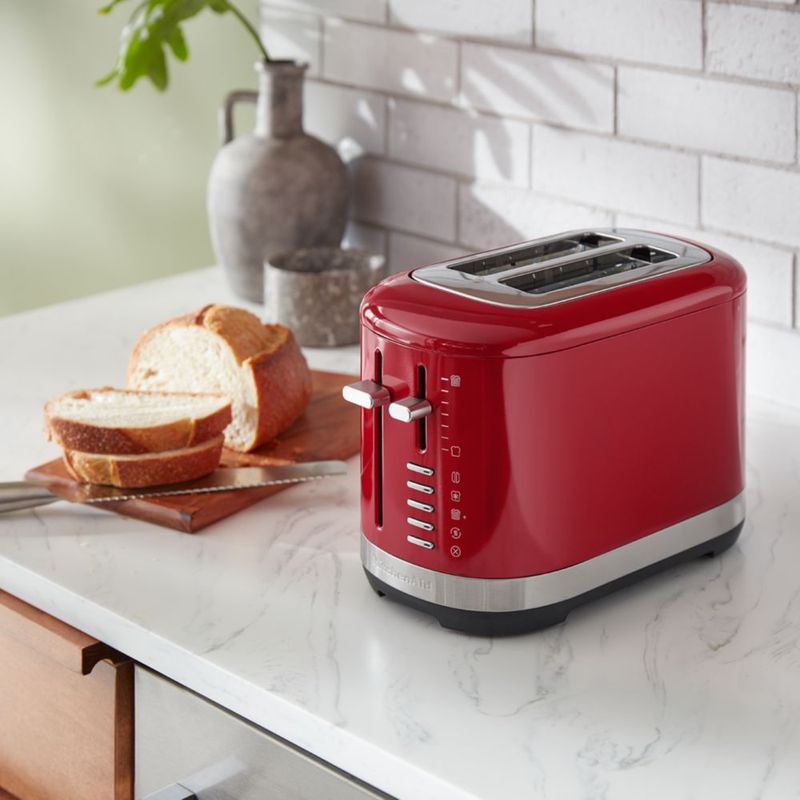 Tostadora de 2 rebanadas KitchenAid KMT2109ER Empire Red