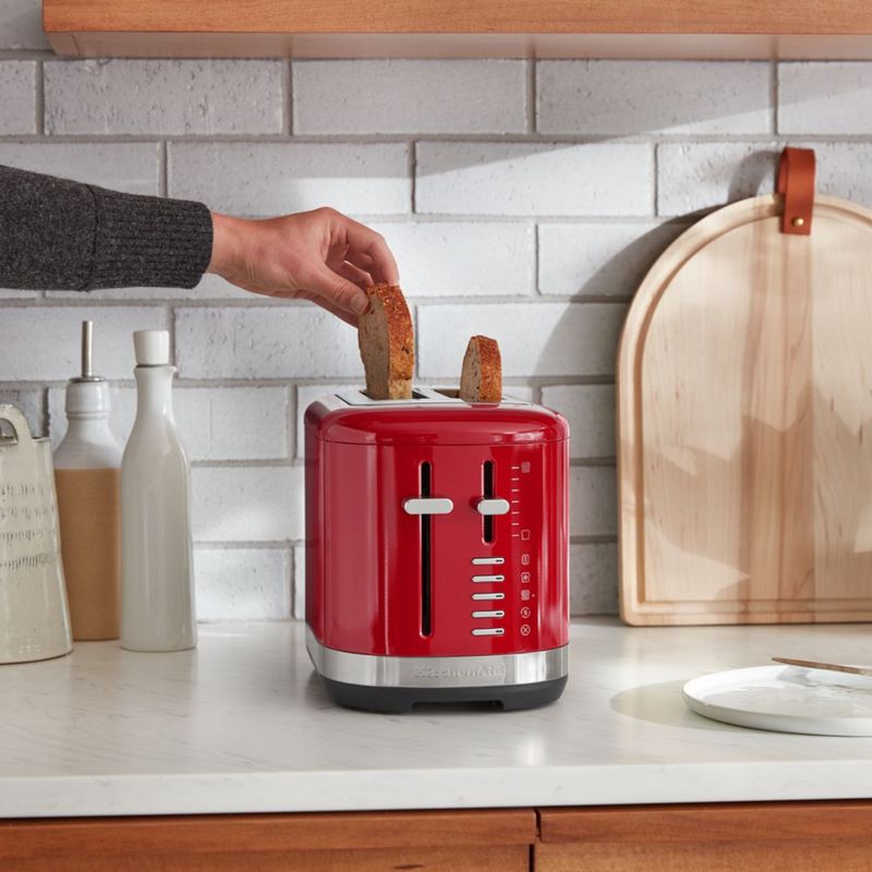 Tostadora de 2 rebanadas KitchenAid KMT2109ER Empire Red