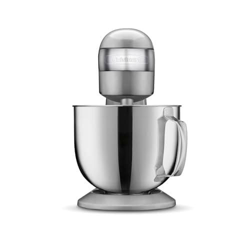 Cuisinart Batidora de pedestal plata control digital, 5.5 Qt Bowl de acero CSM-D175MGES