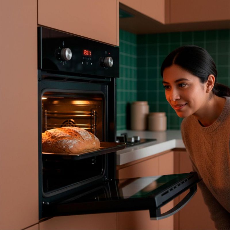 Horno empotrable mixto gas LP y eléctrico 58L Panel Digital AVERA