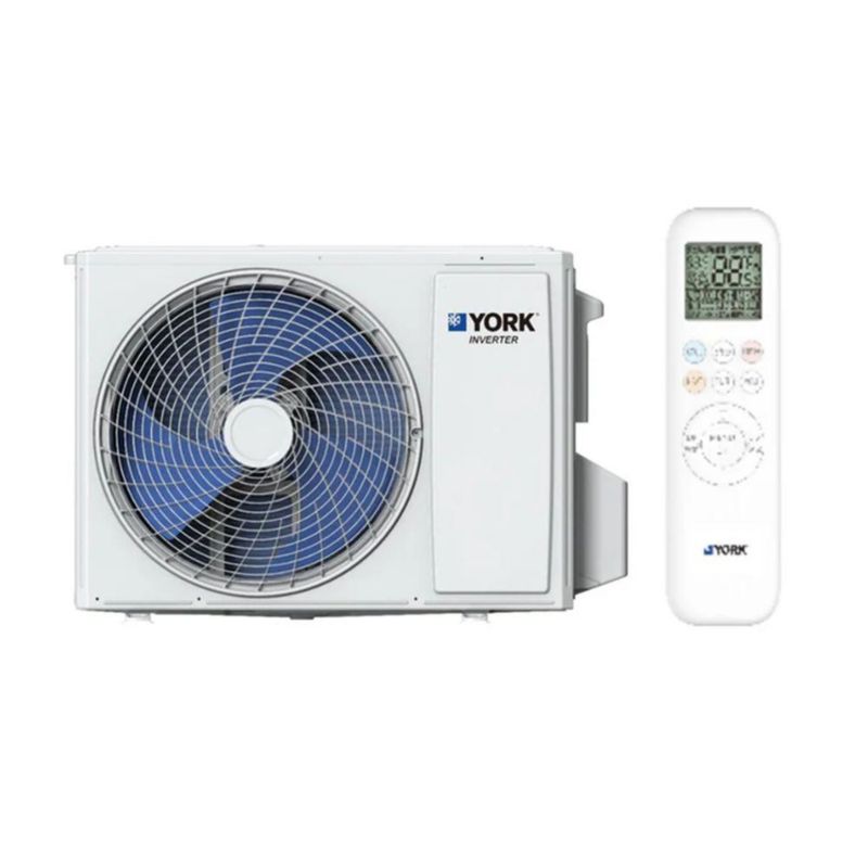 Minisplit York Inverter R32 (1 Ton, 110V, Solo Frio)