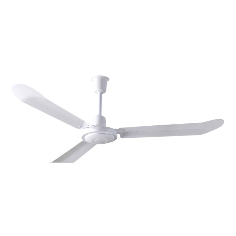 Coolfan Ventilador de Techo Industrial de 56 Pulgadas con Control de Pared y 3 Aspas