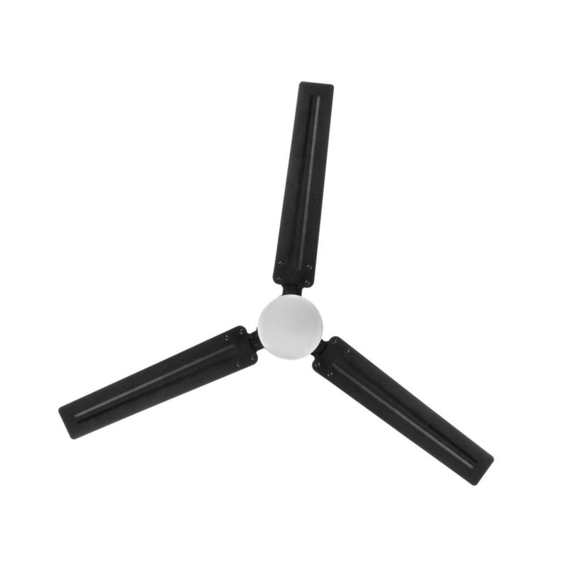 Coolfan Ventilador de Techo Industrial de 54 Pulgadas con Luz, Control de Pared y 3 Aspas