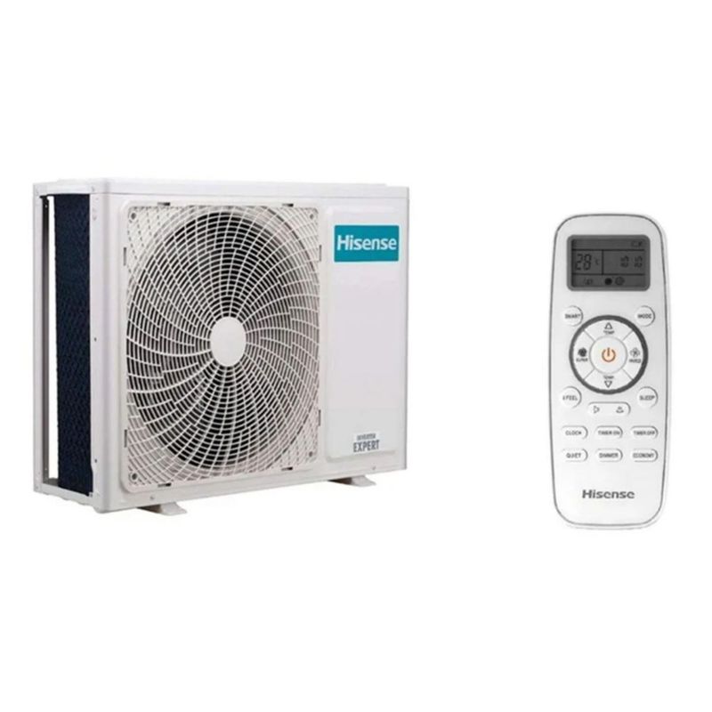 Minisplit Hisense Inverter Wi-Fi R32 1 Ton, Frío y Calor 220V