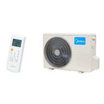 Minisplit Midea Care+ (1 ton, 220V, Frío y Calor)