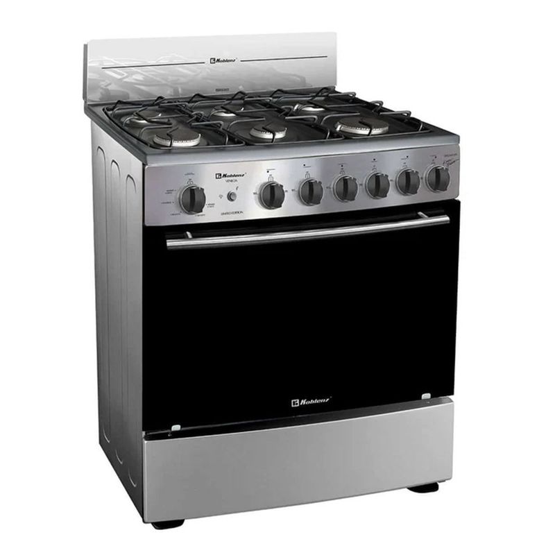 Estufa de Piso Koblenz Venecia 30" 6 Quemadores Copete de Cristal