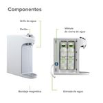 Purificador de agua por ultrafiltración 4 etapas de filtración AVERA PAM01