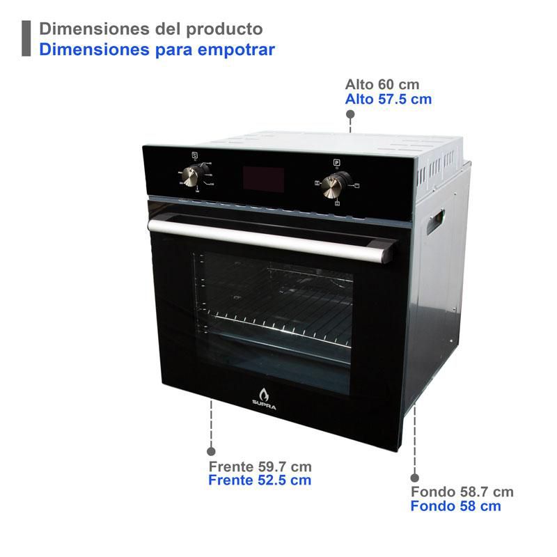 Horno Eléctrico Empotrable OBSIDIAN