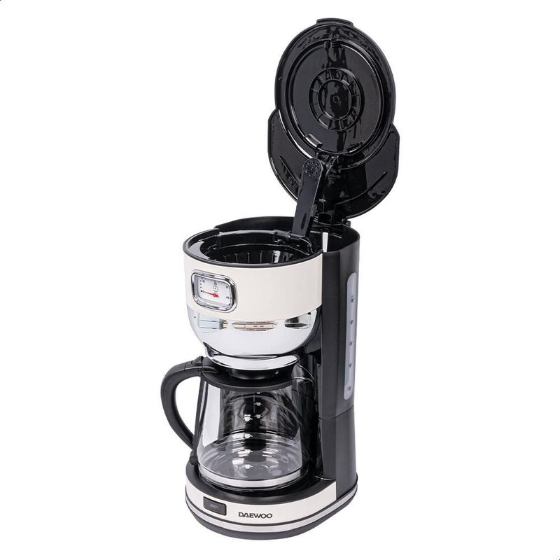 Cafetera Automática Daewoo 10 tazas filtro reutilizable