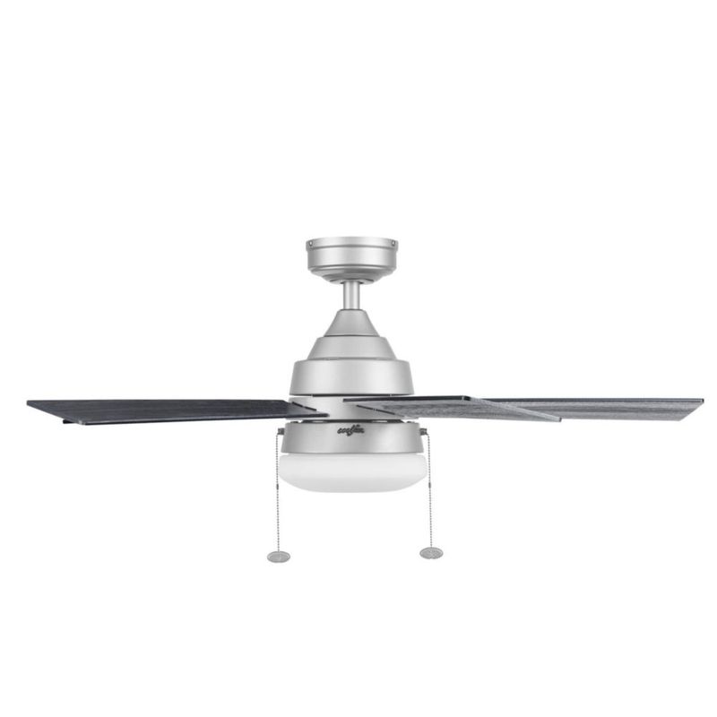 Coolfan Ventilador de Techo Luz LED 44 Pulgadas, apto para Exteriores