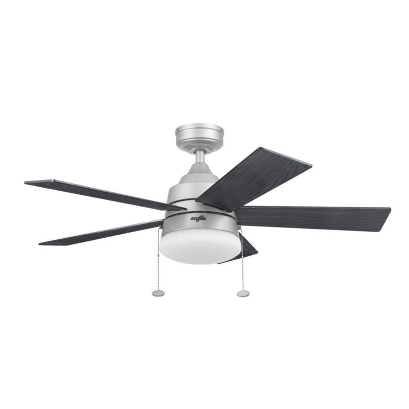 Coolfan Ventilador de Techo Luz LED 44 Pulgadas, apto para Exteriores