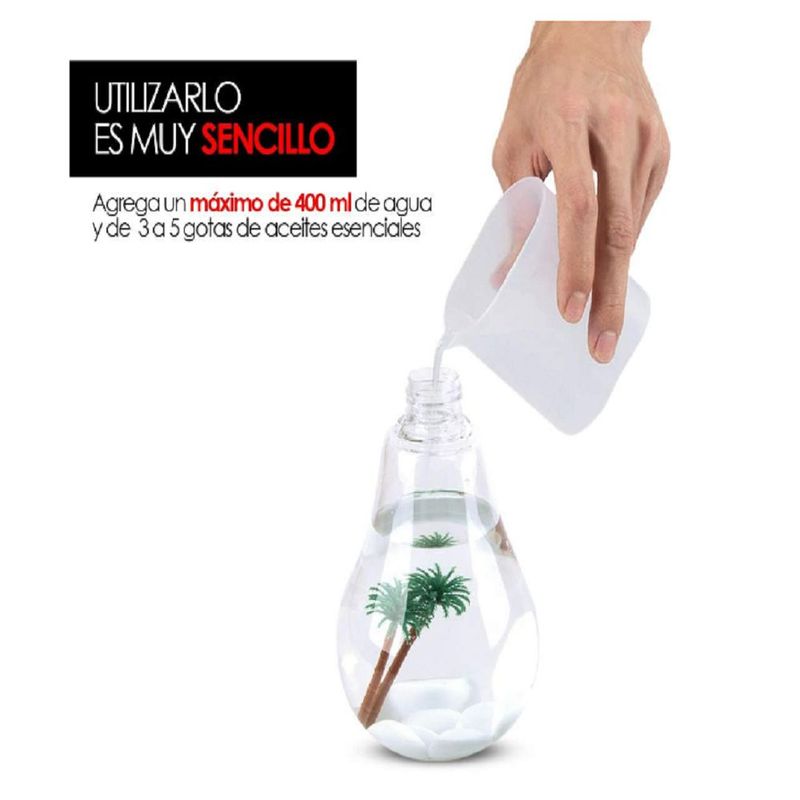 Difusor Aromaterapia Humdificador