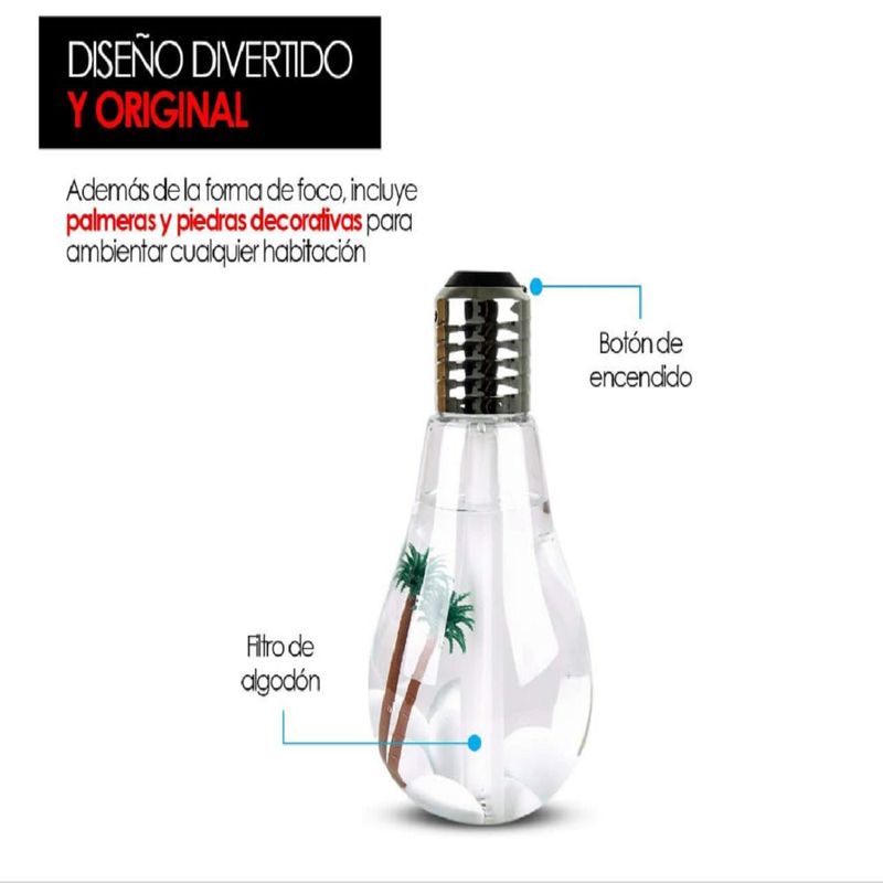Difusor Aromaterapia Humdificador