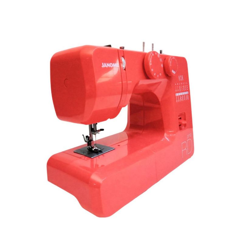 Máquina De Coser Mecánica Doméstica 3112RD Janome color Rojo